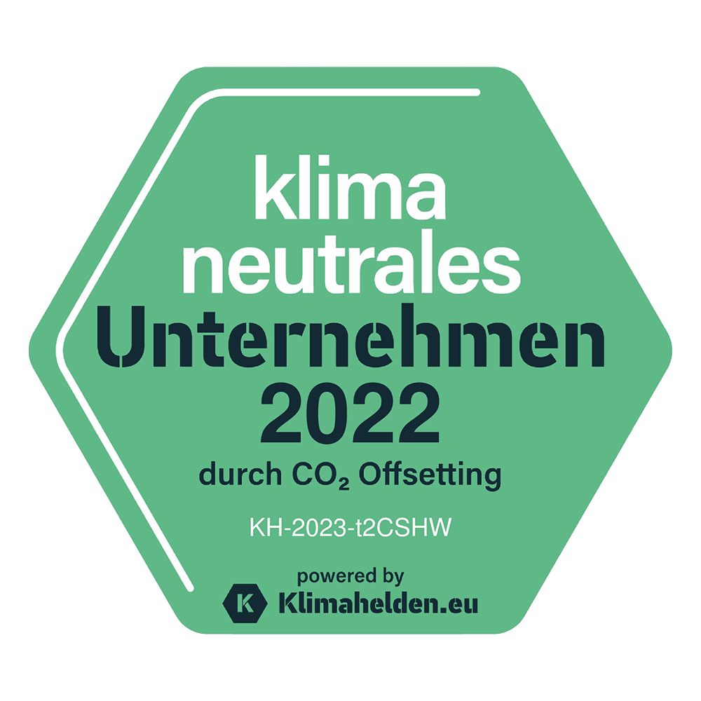 Klimahelden: klimaneutrales Unternehmen