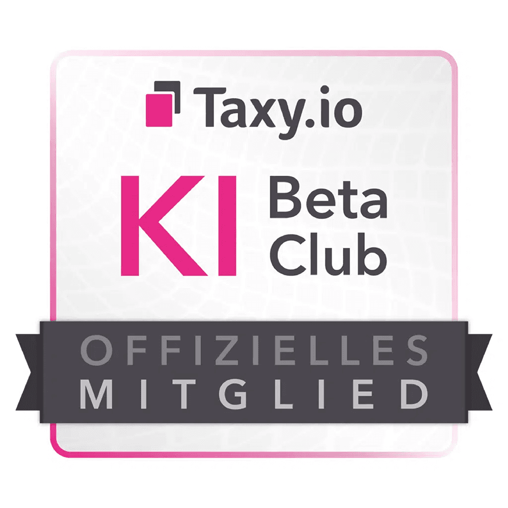 Taxy.io KI Beta Club